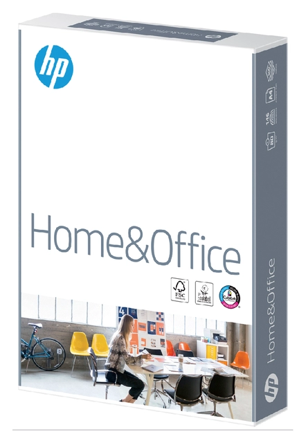 Een Kopieerpapier HP Home & Office A4 80gr wit 500 vel koop je bij Hoekmankantoorartikelen.nl