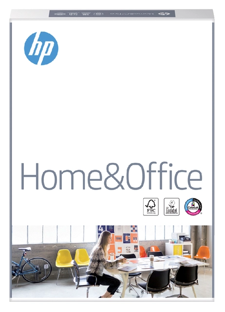 Een Kopieerpapier HP Home & Office A4 80gr wit 500 vel koop je bij Hoekmankantoorartikelen.nl