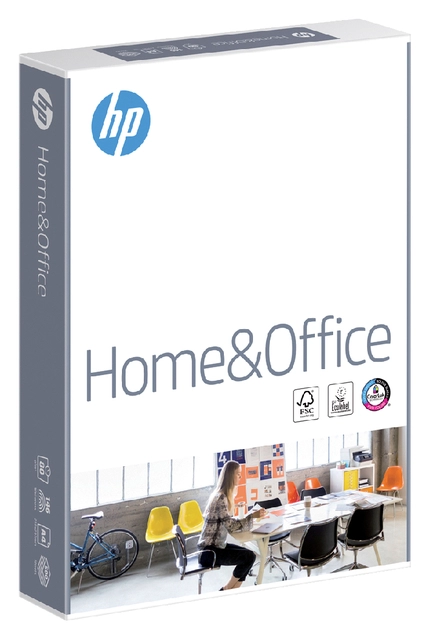 Een Kopieerpapier HP Home & Office A4 80gr wit 500 vel koop je bij Hoekmankantoorartikelen.nl