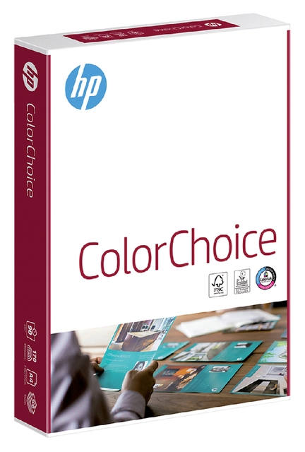 Een Kleurenlaserpapier HP Color Choice A4 90gr wit 500vel koop je bij VHK Kantoorartikelen