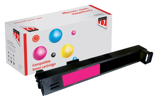 Een Tonercartridge Quantore alternatief tbv HP CB383A 824A rood koop je bij Hoekmankantoorartikelen.nl