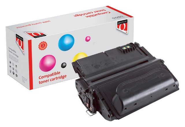 Een Tonercartridge Quantore alternatief tbv HP Q1338A 38A zwart koop je bij VHK Kantoorartikelen