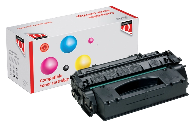 Een Tonercartridge Quantore alternatief tbv HP Q5949X 49X zwart koop je bij VHK Kantoorartikelen