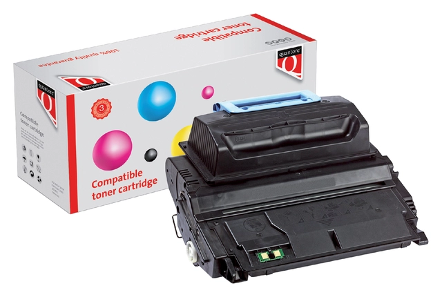 Een Tonercartridge Quantore alternatief tbv HP Q5945A 45A zwart koop je bij VHK Kantoorartikelen