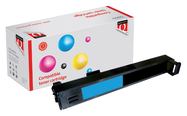 Een Tonercartridge Quantore alternatief tbv HP CB381A 824A blauw koop je bij Hoekmankantoorartikelen.nl