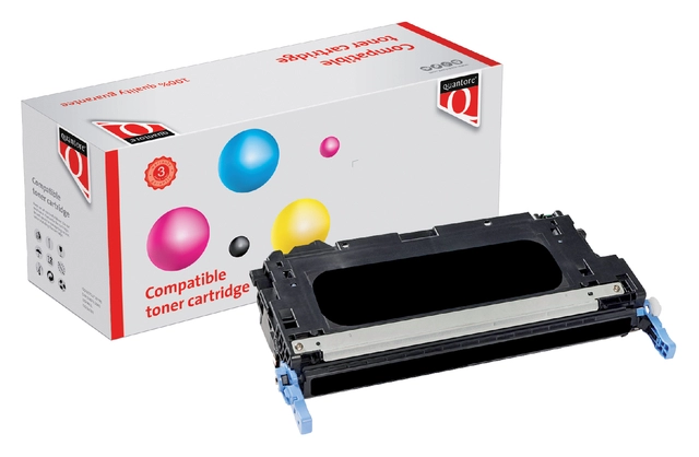 Een Tonercartridge Quantore alternatief tbv HP Q6470A 501A zwart koop je bij VHK Kantoorartikelen