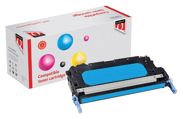 Een Tonercartridge Quantore alternatief tbv HP Q6471A 502A blauw koop je bij Hoekmankantoorartikelen.nl