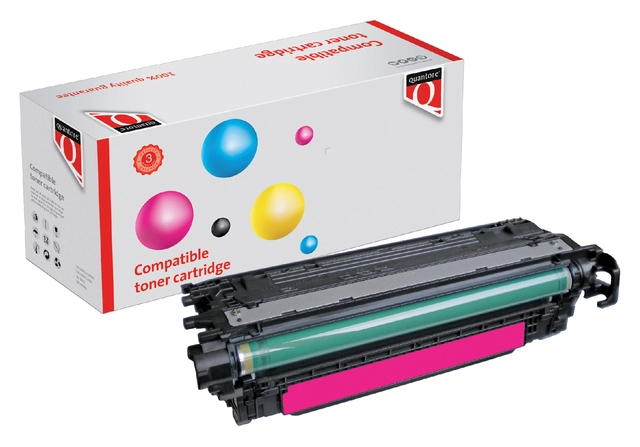 Een Tonercartridge Quantore alternatief tbv HP CE253A 504A rood koop je bij VHK Kantoorartikelen