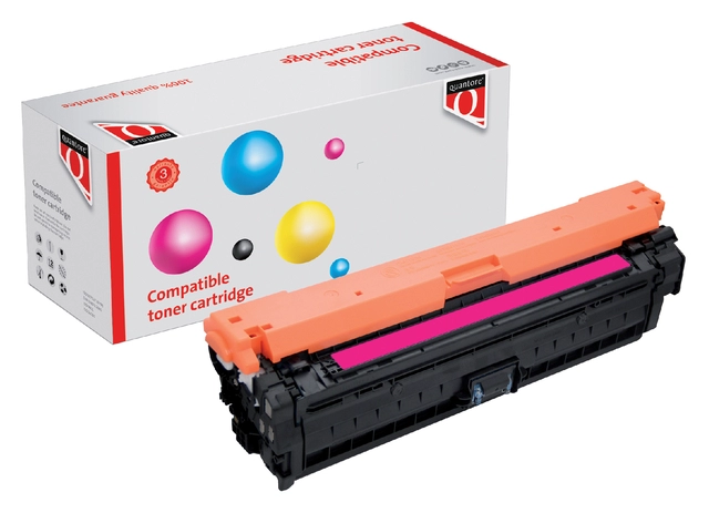 Een Tonercartridge Quantore alternatief tbv HP CE273A 650A rood koop je bij Hoekmankantoorartikelen.nl