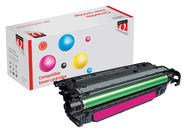 Een Tonercartridge Quantore alternatief tbv HP CF323A 653A rood koop je bij Boek en kantoorvakhandel Reterink