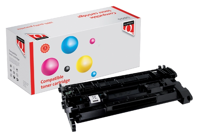 Een Tonercartridge Quantore alternatief tbv HP CF226A 26A zwart koop je bij VHK Kantoorartikelen