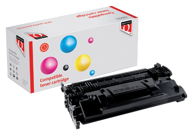 Een Tonercartridge Quantore alternatief tbv HP CF287X 87X zwart koop je bij VHK Kantoorartikelen