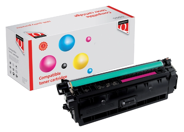 Een Tonercartridge Quantore alternatief tbv HP CF363A 508A rood koop je bij VHK Kantoorartikelen