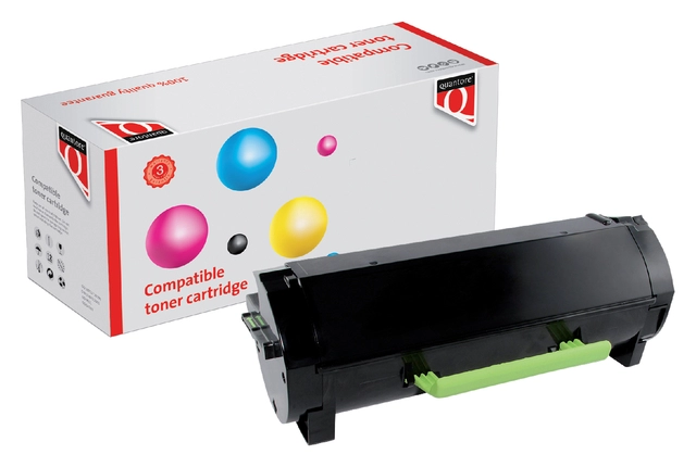 Een Tonercartridge Quantore alternatief tbv Lexmark 50F0XA0 zwart koop je bij VHK Kantoorartikelen