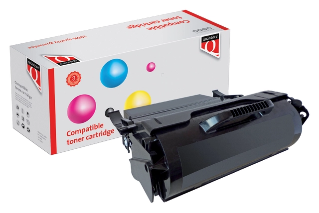 Een Tonercartridge Quantore alternatief tbv Lexmark T650A11E zwart koop je bij VHK Kantoorartikelen