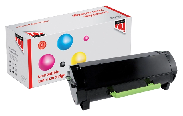 Een Tonercartridge Quantore alternatief tbv Lexmark 60F2H00 zwart koop je bij VHK Kantoorartikelen