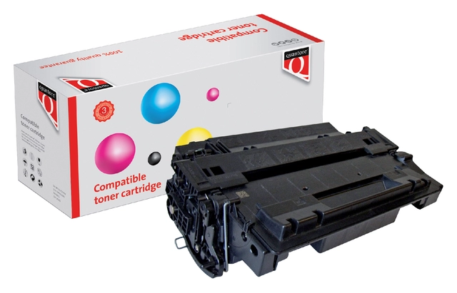 Een Tonercartridge Quantore alternatief tbv HP CE255A 55A zwart koop je bij VHK Kantoorartikelen