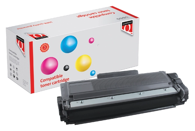 Een Toner Quantore alternatief tbv Brother TN-2320BK zwart koop je bij Hoekmankantoorartikelen.nl