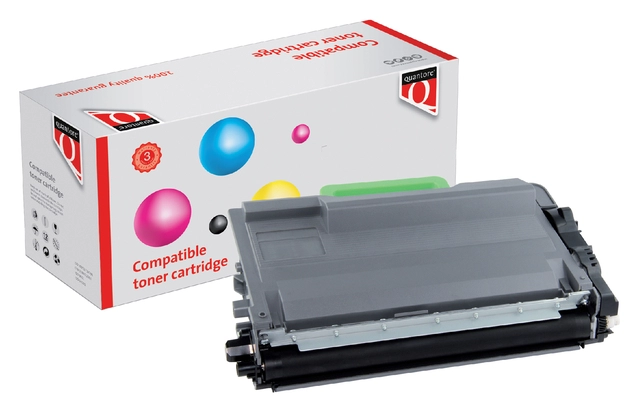 Een Toner Quantore alternatief tbv Brother TN-3480BK zwart koop je bij Hoekmankantoorartikelen.nl