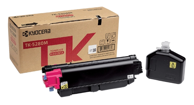 Een Toner Kyocera TK-5280M rood koop je bij VHK Kantoorartikelen