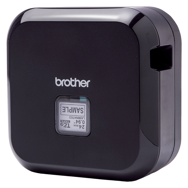 Een Labelprinter Brother P-touch Cube Plus TZe PT-P710BT desktop 24mm zwart koop je bij Hoekmankantoorartikelen.nl