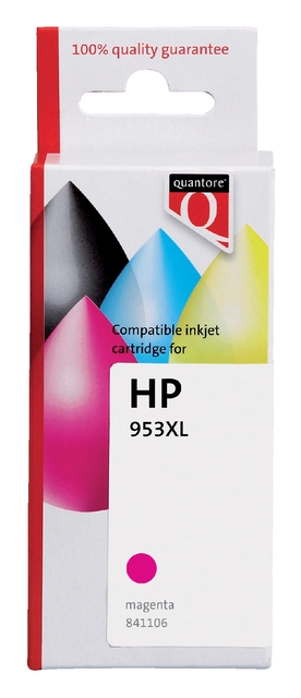 Een Inktcartridge Quantore alternatief tbv HP F6U17AE 953XL rood HC koop je bij Hoekmankantoorartikelen.nl