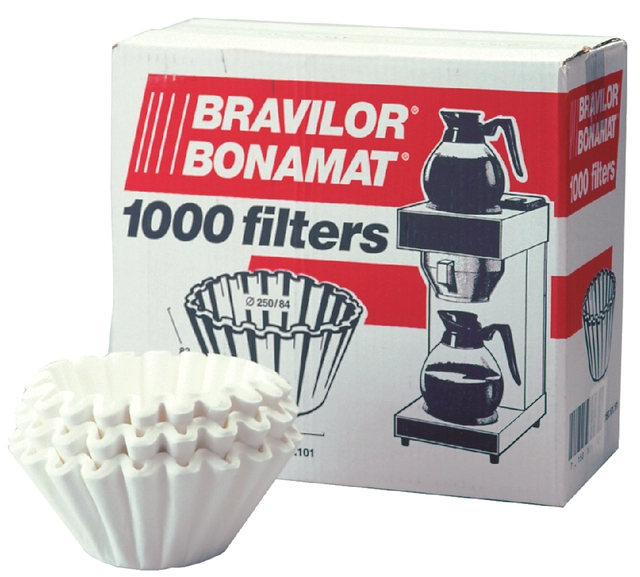 Een Koffiefilter Bravilor 245mm koop je bij VHK Kantoorartikelen