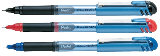 Een Rollerpen Pentel BLN15 Energel fijn zwart koop je bij Hoekmankantoorartikelen.nl