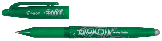 Een Rollerpen PILOT friXion medium groen koop je bij VHK Kantoorartikelen