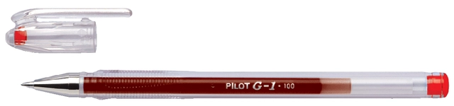 Een Gelschrijver PILOT G-1 medium rood koop je bij VHK Kantoorartikelen