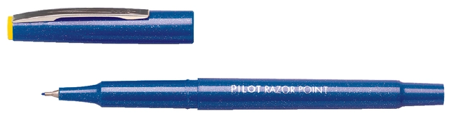 Een Fineliner PILOT Razor Point fijn blauw koop je bij VHK Kantoorartikelen