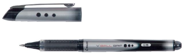 Een Rollerpen PILOT V-Ball Grip fijn zwart koop je bij Hoekmankantoorartikelen.nl