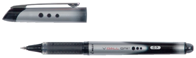 Een Rollerpen PILOT V-Ball Grip medium zwart koop je bij VHK Kantoorartikelen