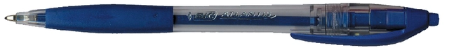 Een Balpen Bic Atlantis classic grip clic medium blauw valuepack 30+6 gratis koop je bij VHK Kantoorartikelen