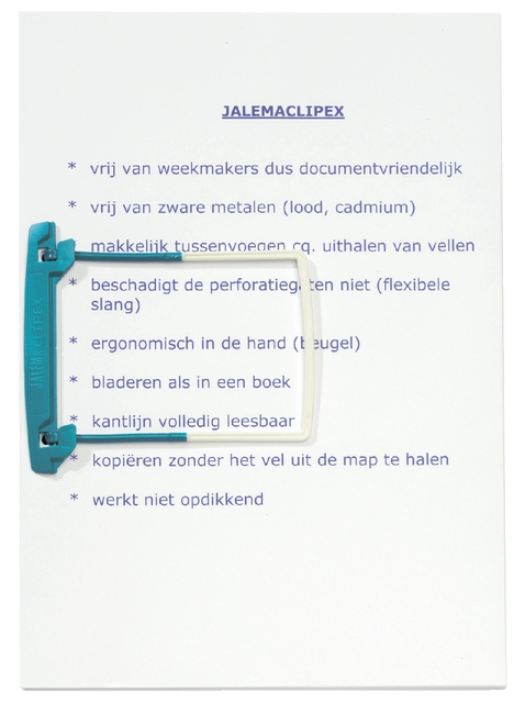 Een Bundelmechaniek Djois JalemaClipex slangetjes petrol 100 stuks koop je bij Hoekmankantoorartikelen.nl