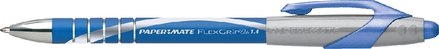 Een Balpen Paper Mate Flexgrip Elite breed blauw koop je bij VHK Kantoorartikelen