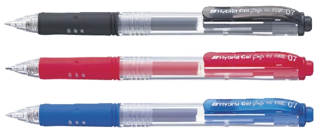 Een Gelschrijver Pentel K157 medium blauw koop je bij Hoekmankantoorartikelen.nl