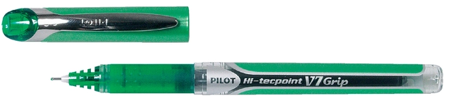 Een Rollerpen PILOT Hi-Tecpoint Grip V7 medium groen koop je bij VHK Kantoorartikelen