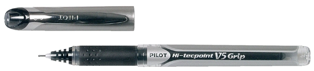 Een Rollerpen PILOT Hi-Tecpoint Grip V5 fijn zwart koop je bij Hoekmankantoorartikelen.nl