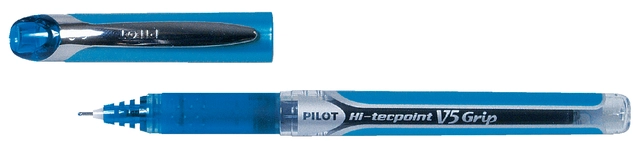 Een Rollerpen PILOT Hi-Tecpoint V5 Grip fijn blauw koop je bij Hoekmankantoorartikelen.nl