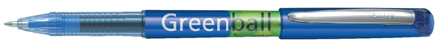 Een Rollerpen PILOT Greenball Begreen medium blauw koop je bij VHK Kantoorartikelen