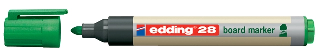 Een Viltstift edding 28 whiteboard Ecoline rond 1.5-3mm groen koop je bij VHK Kantoorartikelen