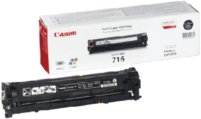 Een Tonercartridge Canon 716 zwart koop je bij Hoekmankantoorartikelen.nl