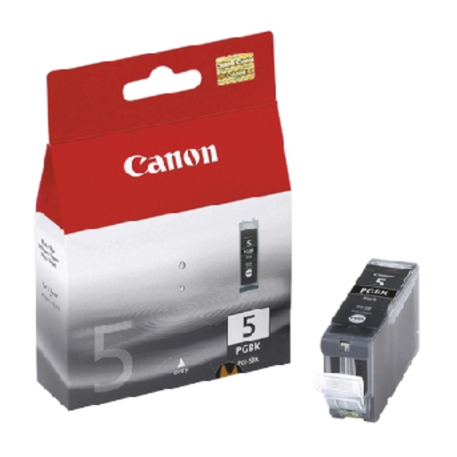 Een Inktcartridge Canon PGI-5 zwart koop je bij VHK Kantoorartikelen