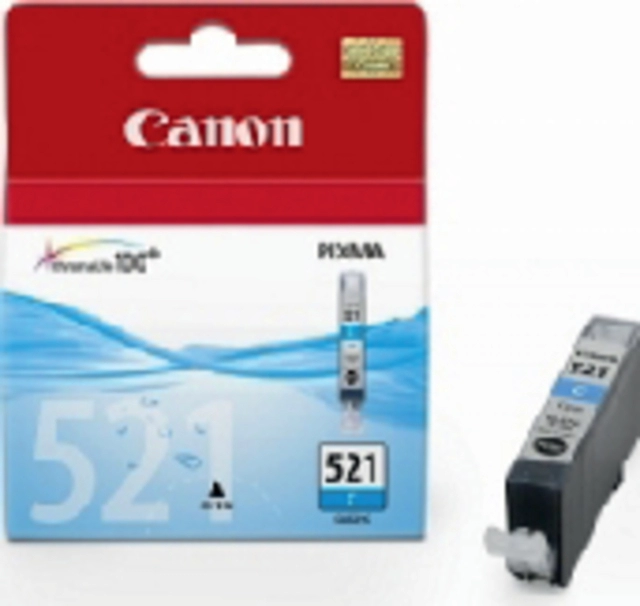 Een Inktcartridge Canon CLI-521 blauw koop je bij VHK Kantoorartikelen