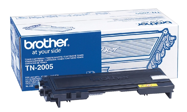 Een Toner Brother TN-2005 zwart koop je bij VHK Kantoorartikelen