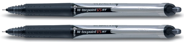 Een Rollerpen PILOT Hi-Tecpoint V5 RT fijn zwart koop je bij Hoekmankantoorartikelen.nl