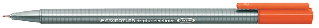 Een Fineliner Staedtler Triplus 334 rood 0.3mm koop je bij VHK Kantoorartikelen