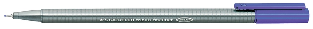 Een Fineliner Staedtler Triplus 334 blauw 0.3mm koop je bij VHK Kantoorartikelen