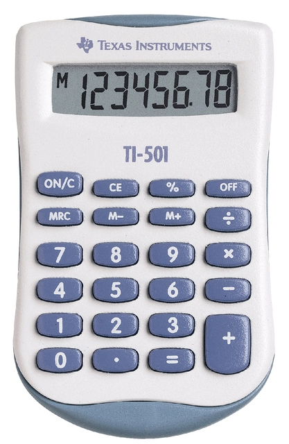 Een Rekenmachine TI-501 koop je bij VHK Kantoorartikelen